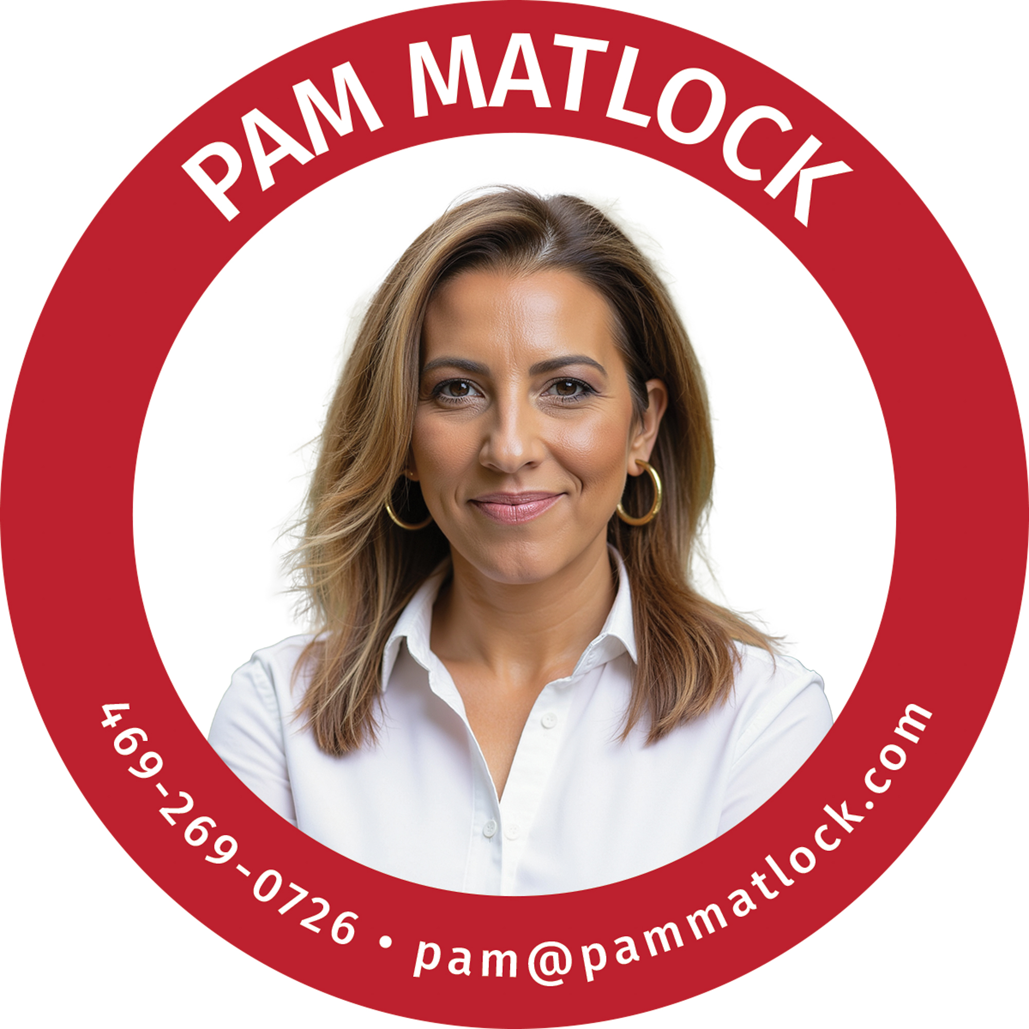 Pam Matlock is availbles at 469-667-0187 or ashley@pammatlock.com