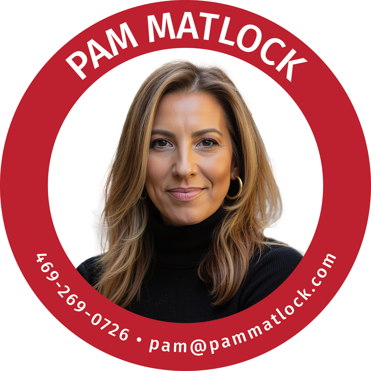 Pam Matlock is availbles at 469-667-0187 or ashley@pammatlock.com