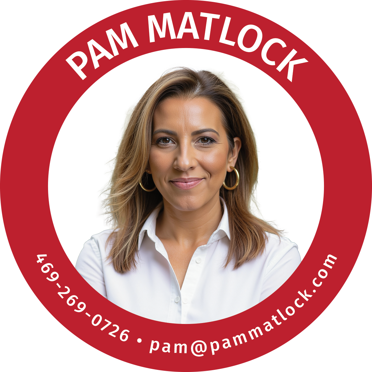 Pam Matlock is availbles at 469-667-0187 or ashley@pammatlock.com